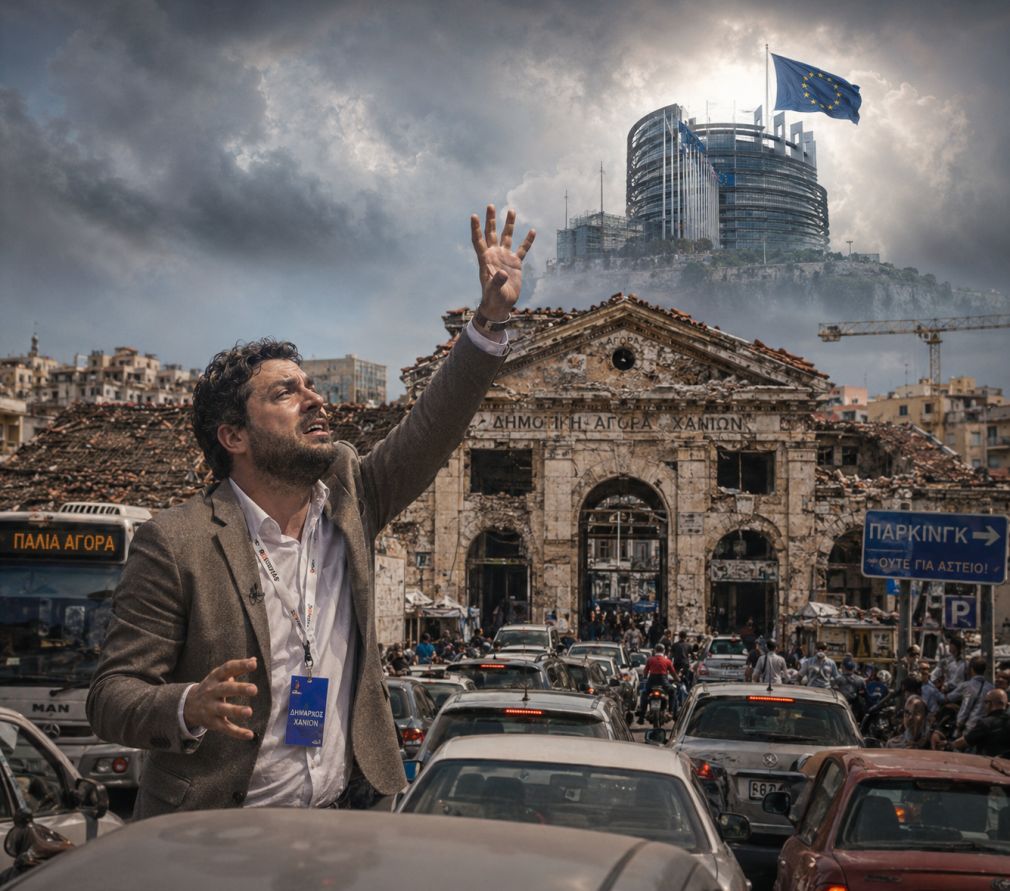 Υποψήφιος ευρωβουλευτής ο Σημαντηράκης; Καλά θα πάει και αυτό...