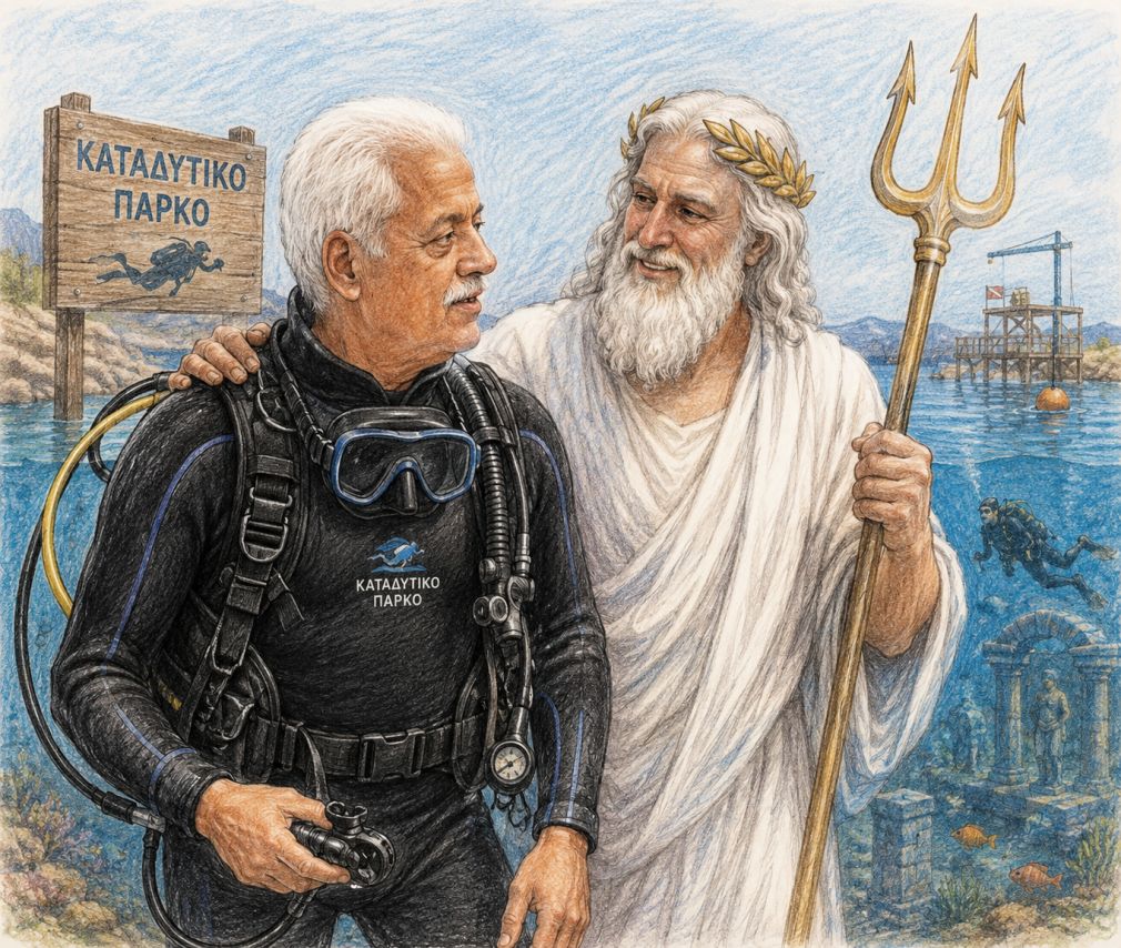 Οι καταδύσεις... και ο Θεός του Κουκιανάκη!