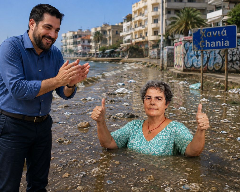 Θα της πουν και... "μπράβο" που γέμισαν λύματα!